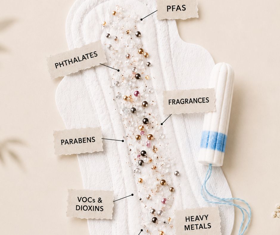 Harmful chemicals in period products