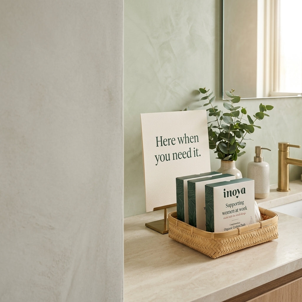 <strong>PERIOD CARE. WHERE IT'S NEEDED.</strong>