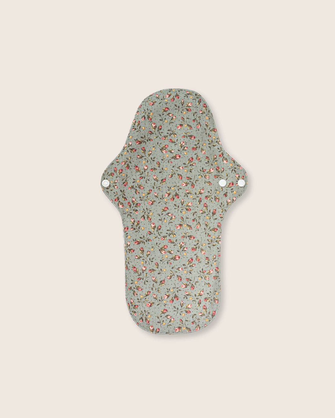 Inoya large reusable pad with green floral pattern