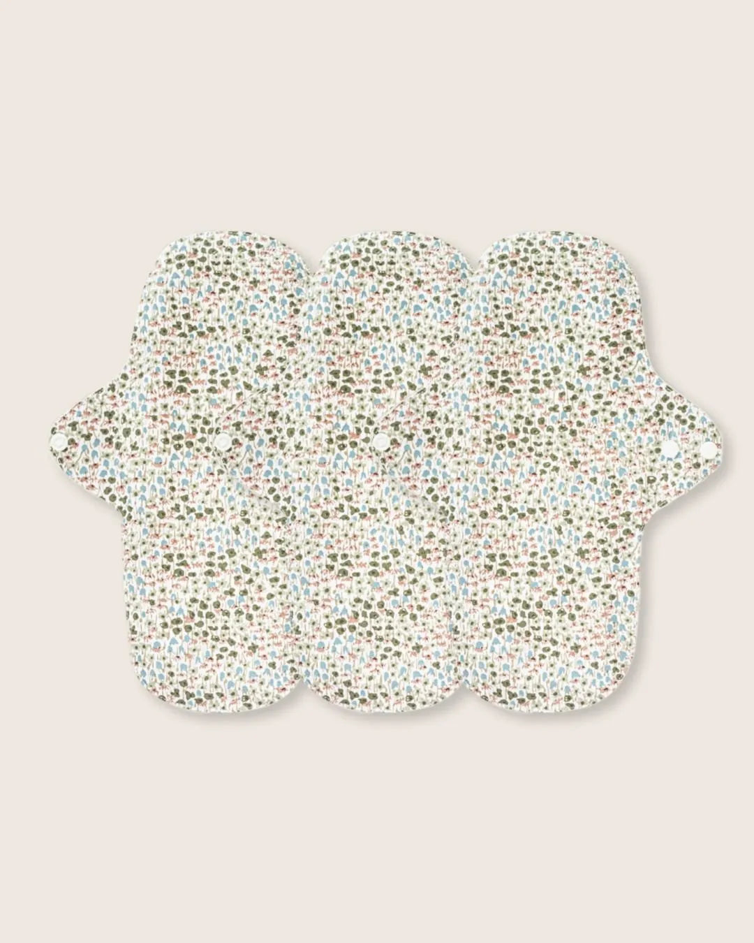 Reusable organic cotton pads for light flow and spotting.
