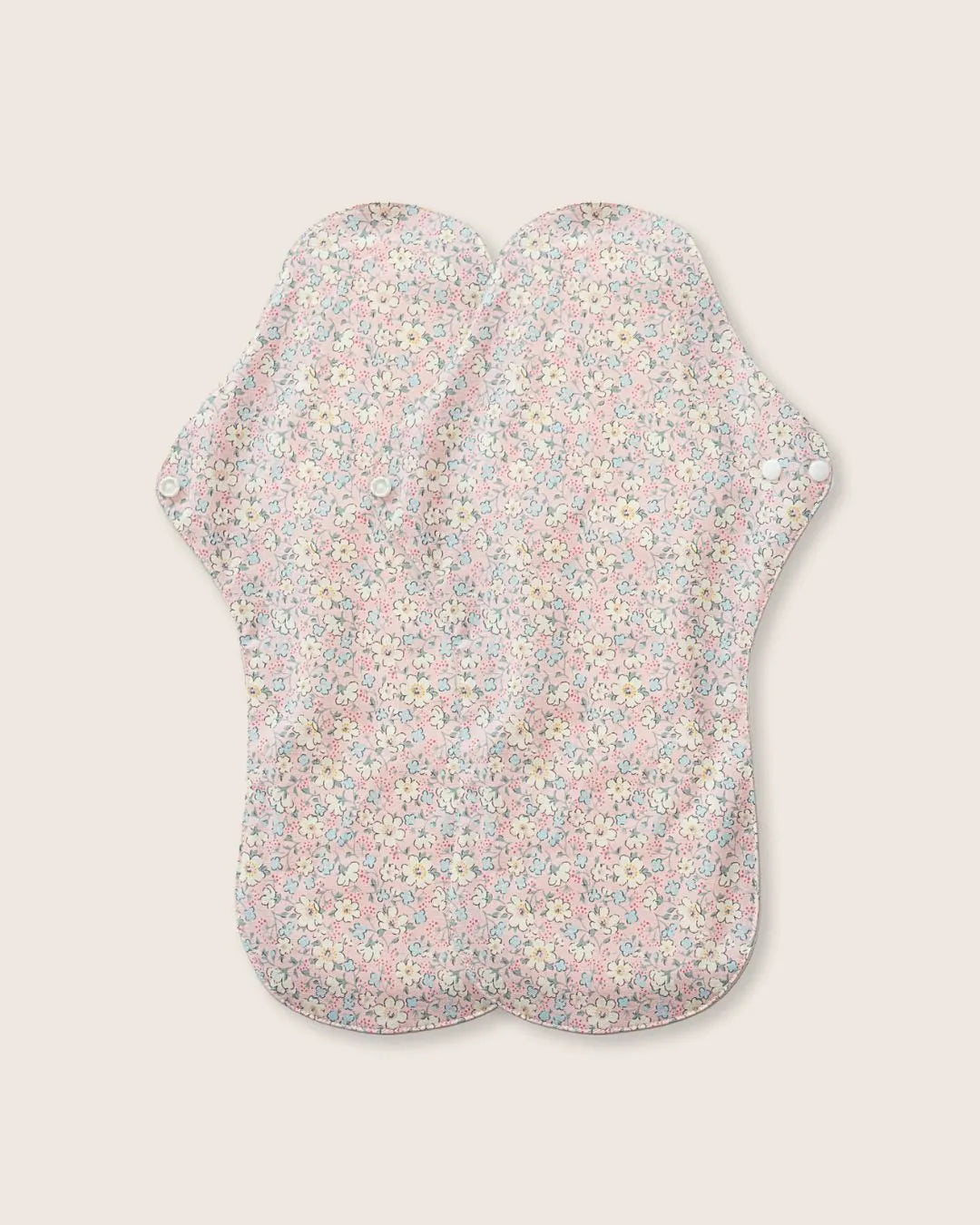 Reusable sanitary pad set for heavy flow.