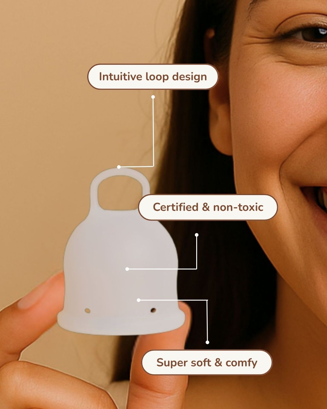 Inoya Duo l Period Cup + Steriliser - Inoya