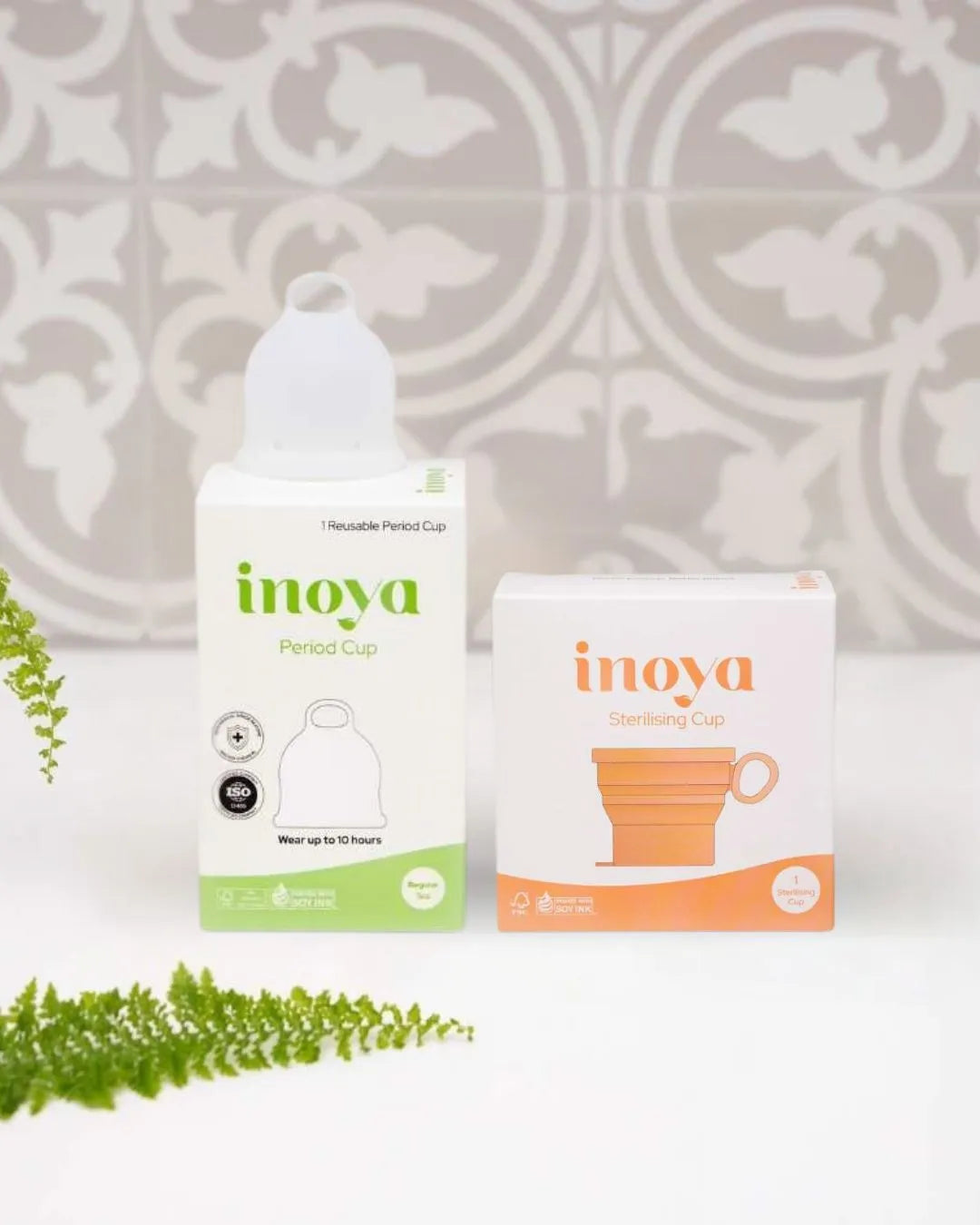 Inoya Duo l Period Cup + Steriliser - Inoya