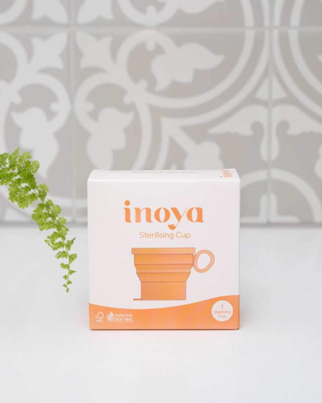 Inoya Duo l Period Cup + Steriliser - Inoya