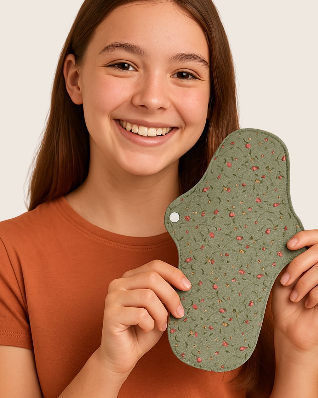 Organic Cotton Reusable Pads - Large - Inoya