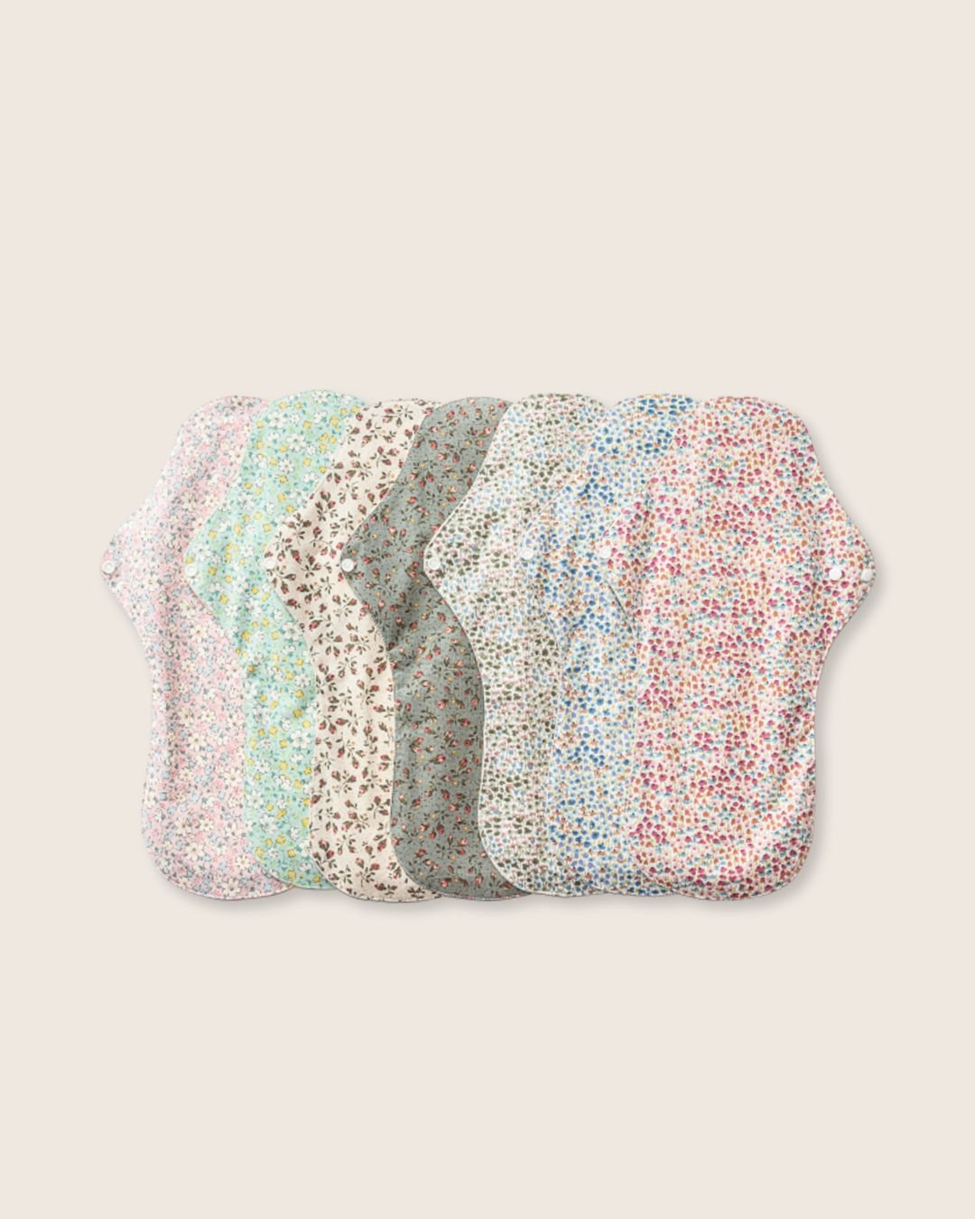 Organic Cotton Reusable Pads - Overnight - Inoya