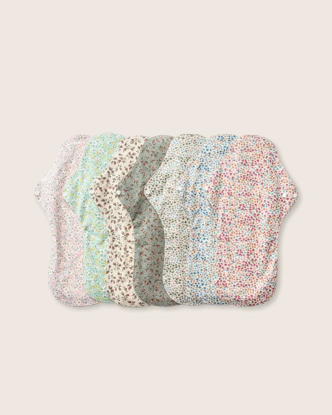 Organic Cotton Reusable Pads - Overnight - Inoya